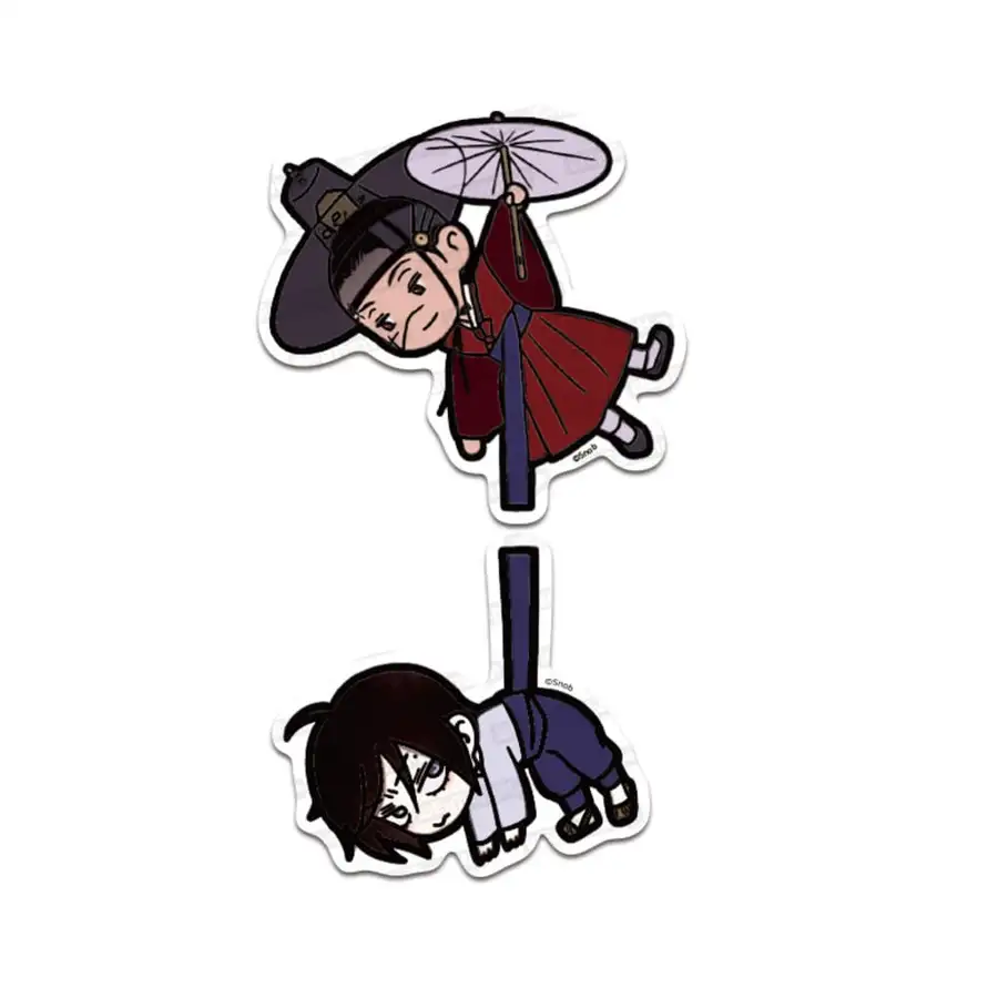 [刀と花] 刀と花 推し大型ジグソーステッカー No.1 ぶらんぶらんセット — 1