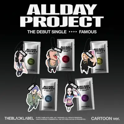 ALLDAY PROJECT The Debut Single 'FAMOUS' CARTOON ver.