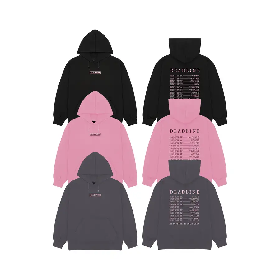 [DEADLINETOUR] BLACKPINK TOUR HOODIE