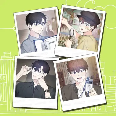 Part Time Partner Polaroid 4 Types | Webtoon Goods
