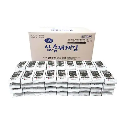 Gwangcheon Samsong Seaweed Lunchbox 72 Pieces