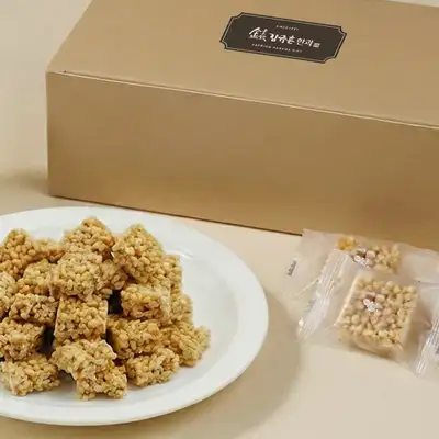 Crispy and Savory Brown Rice Crunch (Box) 120g