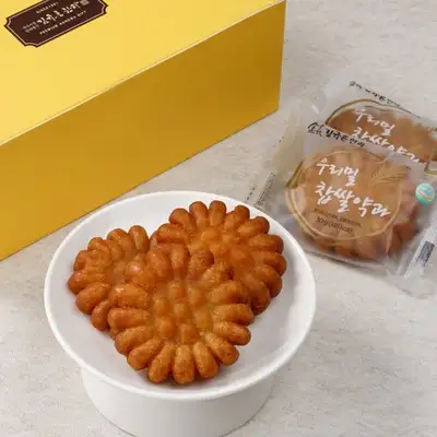 Korean Wheat Glutinous Rice Yakgwa 14 pieces