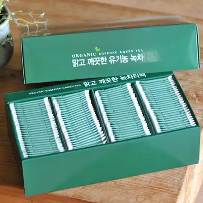 Clear and Pure Organic Green Tea Tea Bags (100T)