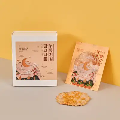 Poongsim-dang Horongchip Dalgona Nurungji Chips (12 pieces)