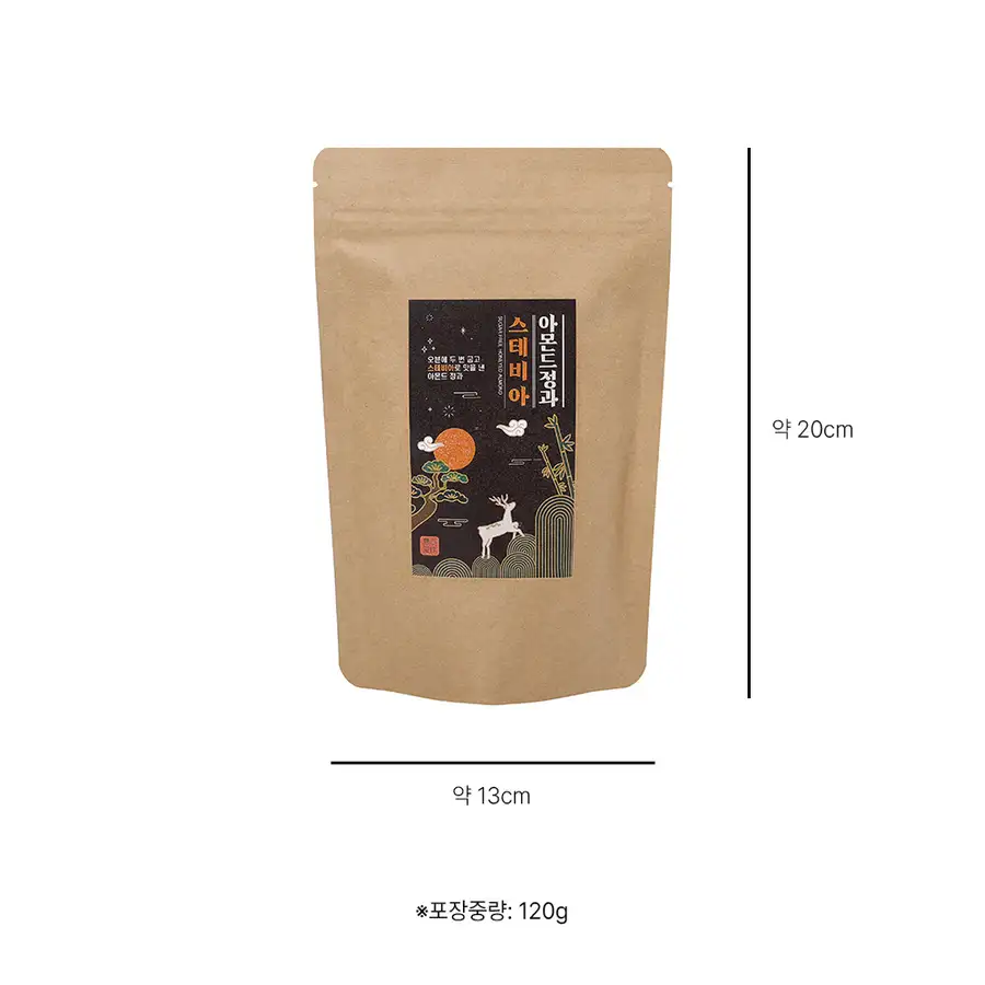 Poongsimdang Sugar-Free Stevia Almond Jeonggwa (60g, 120g) — 6