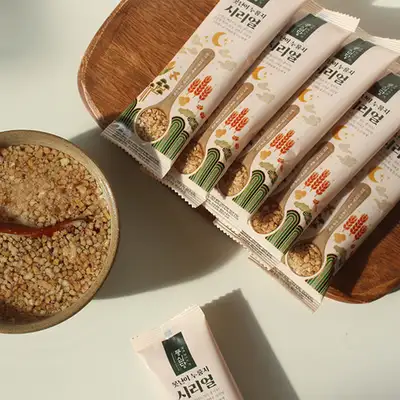Pungssimdang Imperfect Brown Rice Nurungji Cereal (25g x 10)