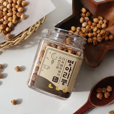 Poongsimdang Twice-Roasted Crispy Chickpea (120g) Sugar-Free Vegan Healthy Snack
