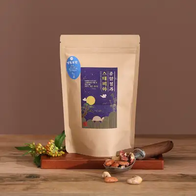 丰心堂无糖甜叶菊综合蜜饯（60g、120g）杏仁山核桃腰果