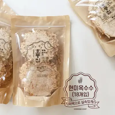 风心堂 Holong Chip 糙米玉米米片 3包 (3包、5包)