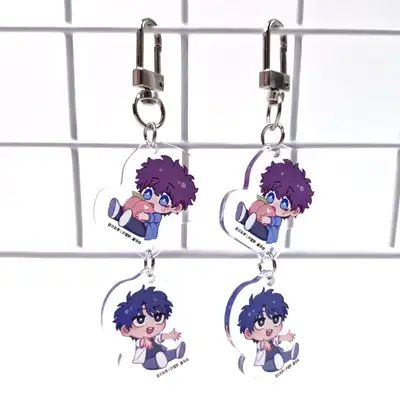 [Danbal Sulrae] 2-Tier Dangling Keyring 1 Type | Acrylic Keyring