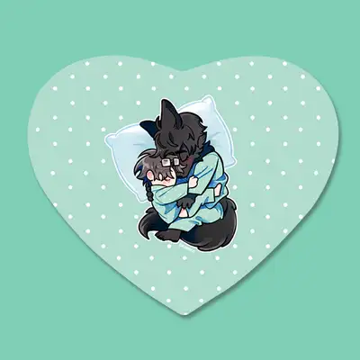 [No Way! You Don't Know? Actually, You Do?!] Anmolsa Heart Mouse Pad 1 Type | Webtoon Goods