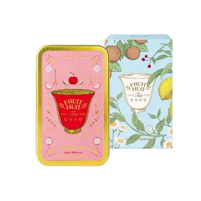 フルーツハグ ティ缶 アップル ハイビスカス