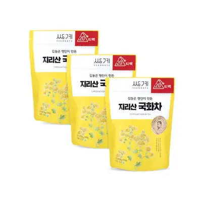 ポーチ 智異山 菊花茶 20ティーバッグ × 3