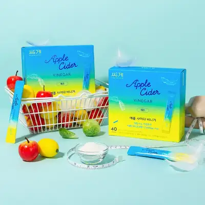 Ssanggye Apple Cider Vinegar Lemon 40 Sticks