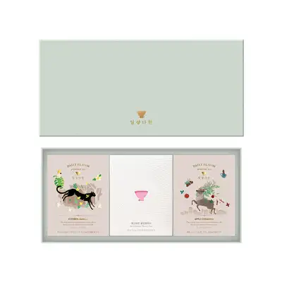 Everyday Tea Bowl 3-Piece Gift Set (Tea Not Included)