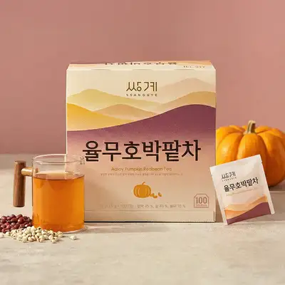Ssanggye Myeongcha Job's Tears Pumpkin Red Bean Tea 100 Tea Bags