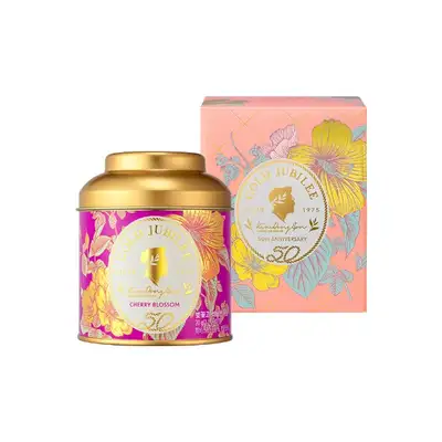 Gold Jubilee Cherry Blossom Hibiscus 10 Tea Bags