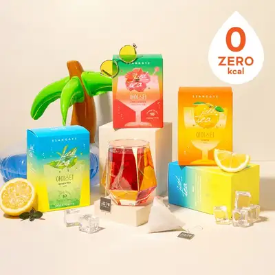 Ssanggye Zero Iced Tea 10 Tea Bags - Choose 1 of 3 Flavors