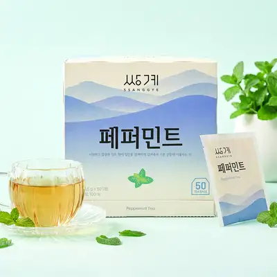Ssanggye Myeongcha Peppermint 50 Tea Bags