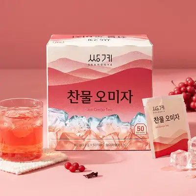 Ssanggye Myeongcha Cold Water Omija 50 Tea Bags