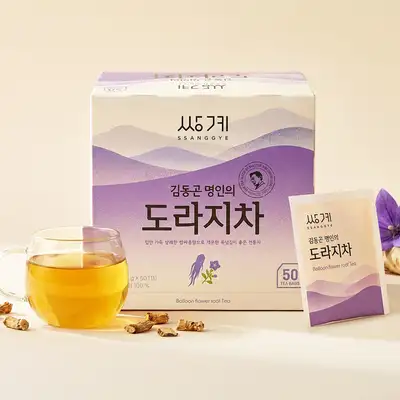 Ssanggye Myeongcha Doraji Tea 50 Tea Bags