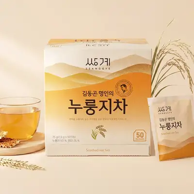 Ssanggye Myeongcha Nurungji Tea 50 Tea Bags