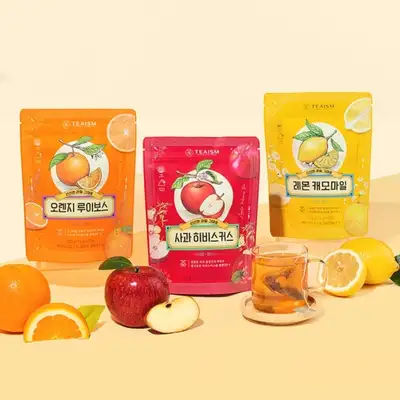 Fruit Herbal Tea 15 Tea Bags, 3 Types