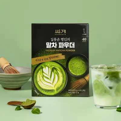 Master Dongkon Kim's Matcha Powder 40 Sticks