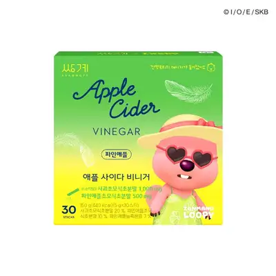 Ssanggye x Zanmanglupi Apple Cider Vinegar Pineapple 30 Sticks