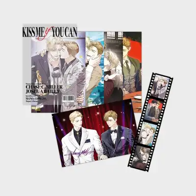 Kiss Me If You Can Special Postcard Set + Film Bookmark