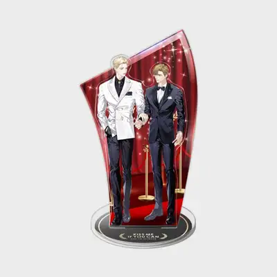 Kiss Me If You Can Red Carpet Acrylic Stand