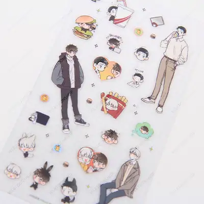 [Coincidence Trap] Webtoon Deco Sticker 1 Type | Webtoon Goods
