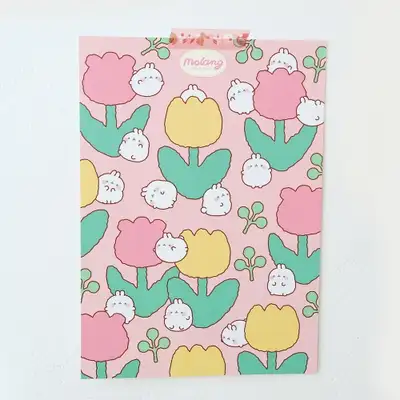 Molang Lovely Tulip B5 Poster