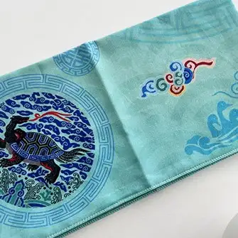 ジェイアート 伝統文様 韓国記念品 イベント記念品 胸章ハンカチ