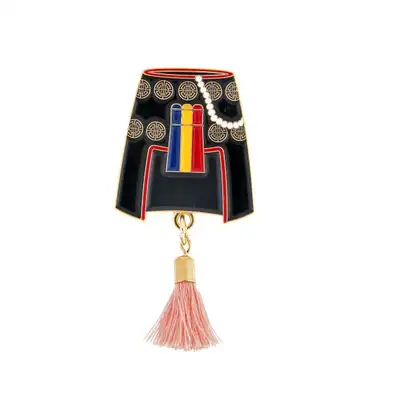 ジェイアート 韓国記念品 外国人ギフト 観光商品 留学生ギフト 조バウィブローチ
