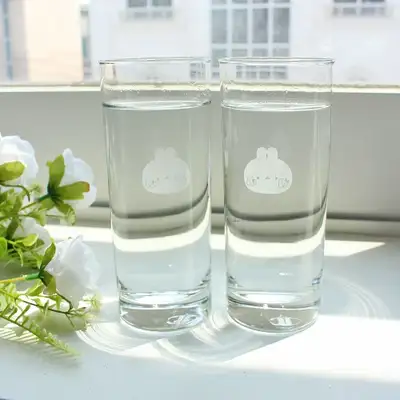 Molang Face Long Highball Glass