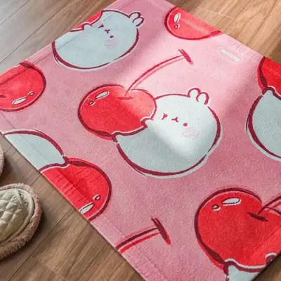 Molang Soft Indoor Mat: Fresh Cherry