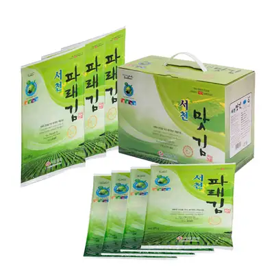 Seocheon Taste Seaweed No. 5 [Green Laver 10 Packs]