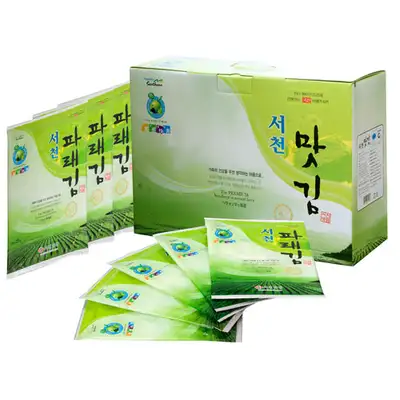 Seocheon Taste Seaweed No. 6 [Sea Lettuce 20 Packs]