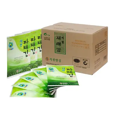 Seocheon Taste Seaweed No. 7 [Sea Lettuce 30 Packs]