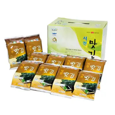 Seocheon Taste Seaweed No. 9 [Table Seaweed 12 Packs]