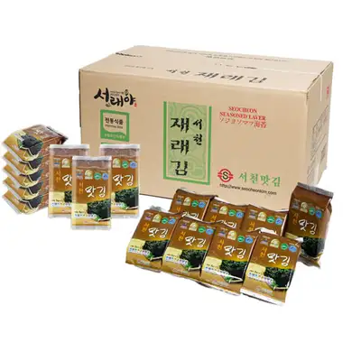 Seochen Taste Seaweed #13 [Lunchbox Seaweed 72 Packs]
