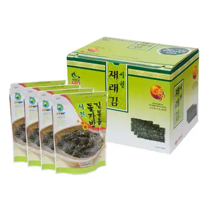 Seocheon Mattgim Dol Jaban Gim Roasted Set No. 1 [60g x 10 packs]