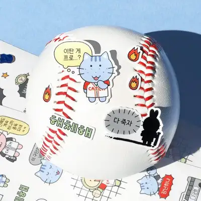 棒球成癮貼紙