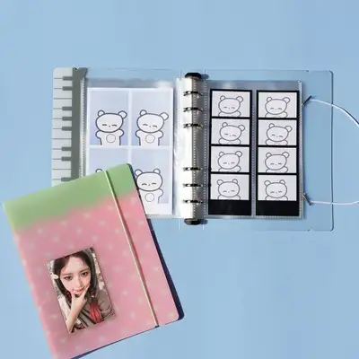 Deco Pocket A6 6孔活頁夾 PP封面 四格相簿套組