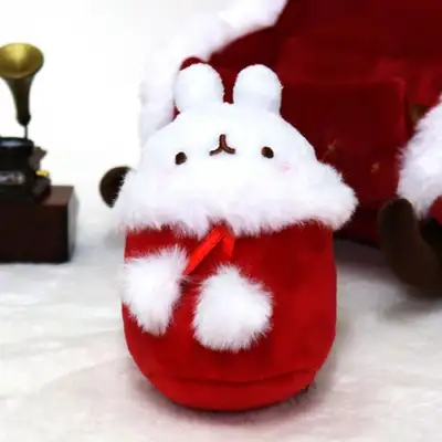 Molang Winter Season Gift Socks Doll 7cm