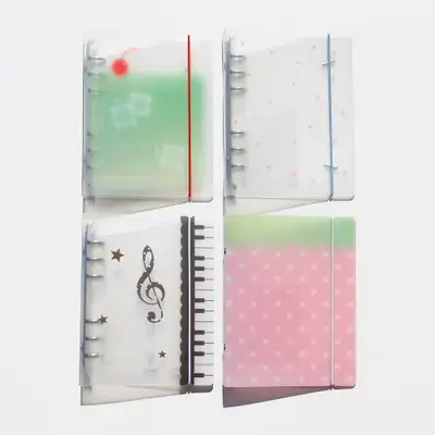 [NEW] Deco Pocket A6 6-Ring Binder PP Cover