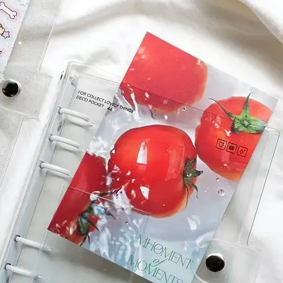 Deco Pocket A6 6-Ring Binder PVC Cover