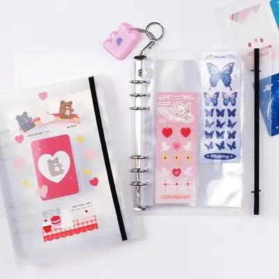 Deco Pocket A5 6-Ring Binder